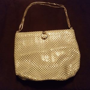 Whiting and Davis sequin/mesh handbag